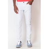 Calça Masculina Sarja Skinny Básica Polo Wear Branco