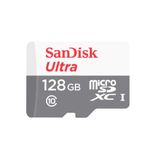 Cartão Memória Micro Sdxc 128gb Ultra 100mb Sandisk Sdsqunr-128g-gn3ma