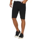 Bermuda Masculina Sarja Básica Polo Wear Preto