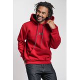 Blusa Masculina Moletom Canguru Polo Wear Vermelho Escuro