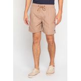 Short Vôlei Masculino Básico Liso Polo Wear Bege Médio