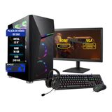 Pc Gamer Completo I3 9 16gb Rx550 4gb Hd 1tb Ssd 240gb