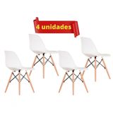 Conjunto 4 Cadeira Eiffel Charles Eames Pés Palitoscritório