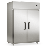 Refrigerador Comercial Grcr-2p Ti Gelopar - 2 Portas 1421l Aço Revestido Com Película Tipo Inox  Temperatura 0° A +7°c 220v Gelopar