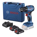 Furadeira Parafusadeira 18v Gsr185- Li Sem Fio 2 Bat. Bosch