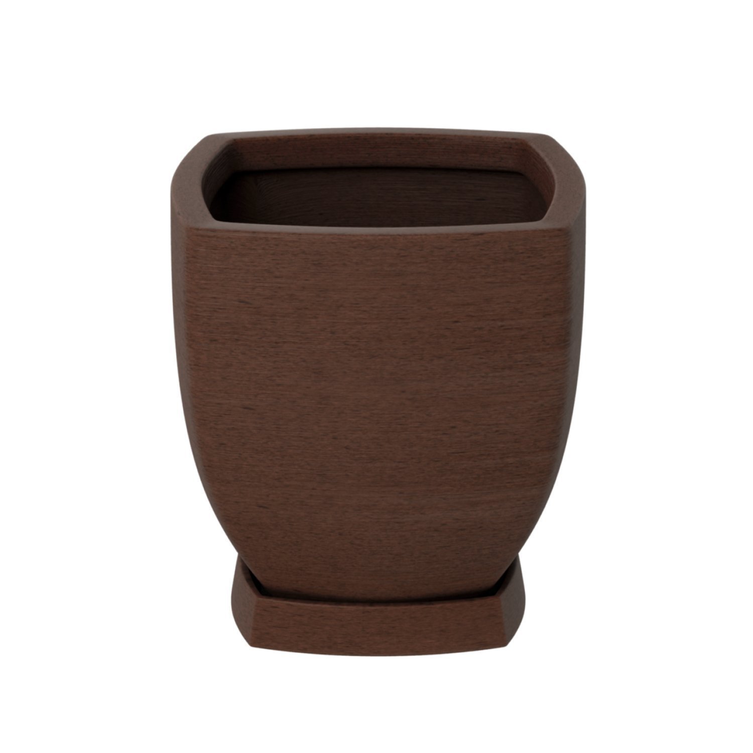 Vaso Trapezoidal 30x37cm Polietileno Sem Prato Fibrarte