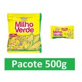 Pacote De Bala De Milho Verde Mais Cremosa Pocket 500g