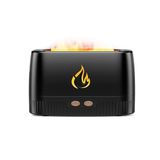 Umidificador Aromatizador De Ar Chamas Fogo Lareira Led Usb