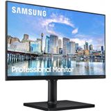 Monitor Samsung 24&quot; Led/ips Fhd Hdmi Usb Display Port Freesync C/ajuste De Altura E Rotacao-lf24t450