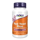 Arroz Vermelho 60mm + Coq10 Now Foods 60cáps Importado