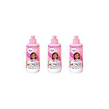 Creme Para Pentear Salon Line 300ml Sos Kids Cachos - 3un