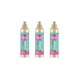 Creme Para Pentear Seda 350ml Boom Model Antifrizz-kit C/3un