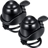 2 Peças De Bicicleta Sino Mountain Bike Preto Alto Crianças Meninos Bicicleta Sino De Bicicleta Bell Bicicleta Bell Bicicleta Bell Bicicleta