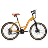 Bicicleta Blitz Comodo Aro 26 Aluminio 21v - 18 - Laranja