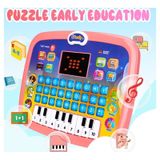 Tablet Toy Educação Infantil De 1 A 9 Anos Puzzle Interactive Pink