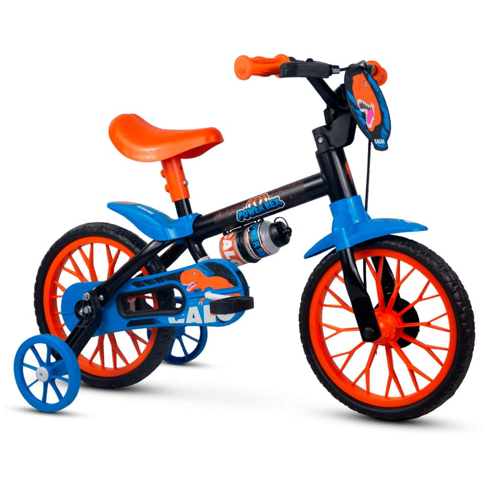 Bicicleta Infantil Com Rodinhas Aro 12 Power Rex Nathor