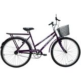 Bicicleta Feminina Aro 26 Genova - 310131 Roxo