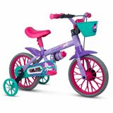 Bicicleta Infantil Com Rodinhas Aro 12 Cecizinha Uni Nathor