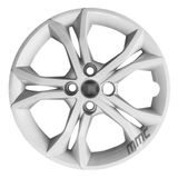1x Calota Argo Cronos 2023 Aro 15 Prata Logo Novo 297cp