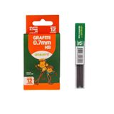 Mina De Grafite 0.7mm Hb Leo Leo 5 Caixas Com 12 Un Tubos