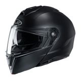 Capacete Hjc I90 Solido Preto 58 [f016]