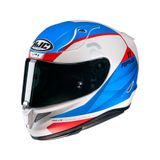 Capacete Hjc Rpha 11 Texen Preto Azul E Vermelho 58 [f016]