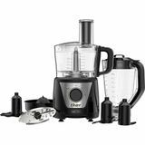 Multiprocessador De Alimentos Black 7 Em 1 Oster - 220v