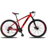 Bicicleta Aro 29 Ksw Aluminio 27 Vel Vermelho/preto