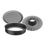 FORMA COM FUNDO REMOVIVEL 26CM BRASIL GRAFITE ALUMINIO COM REVESTIMENTO ANTIADERENTE TRAMONTINA