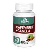 Café Verde Com Canela 450 Mg 30 Cápsulas Só Natural