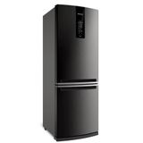 Geladeira Brastemp Frost Free Inverse 460l Inox Freezer Control Advanced 127v Bre59ak