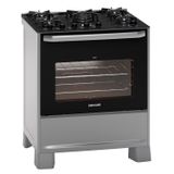 Fogão Mesa De Vidro 5 Queimadores 220v Best Grill Cinza