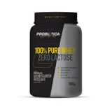 100% Pure Whey Zero Lactose (900g) - Probiótica Morango