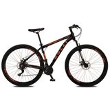 Bicicleta Colli Aro-29 D.suspensão 21 Marchas Preto/laranja