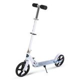 Patinete Grande Juvenil/adulto 2 Rodas 200mm Branco