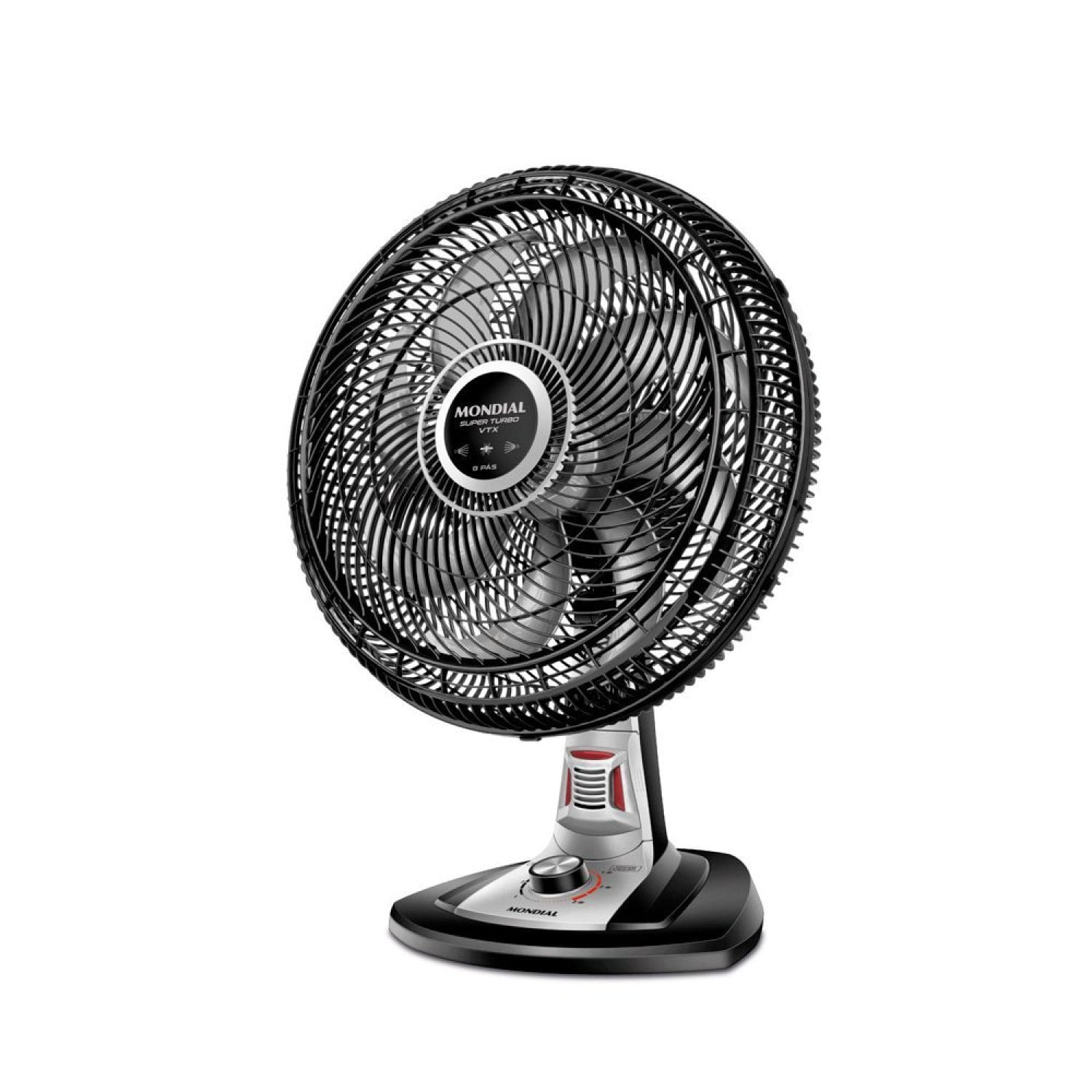 Ventilador 40cm Super Turbo 8 Pás Repelente Pastilha 140w 220v Vtx-40-8p-rp Mondial