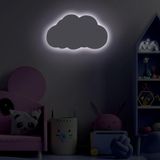 Luminária Nuvem Para Quarto Infantil Branca Divaloto