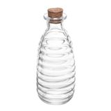 Pote De Vidro Com Tampa Rolha Colmeia 270ml