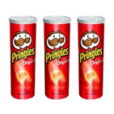 Kit 3 Batatas Pringles Original 114g Cada