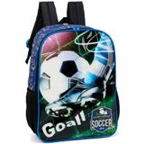 Mochila Infantil Futebol Goal Soccer Costas G Reforçada