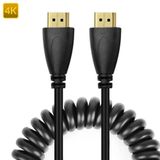 Cabo Espiral Hdmi X Hdmi 2.0 4k Hd De 40cm