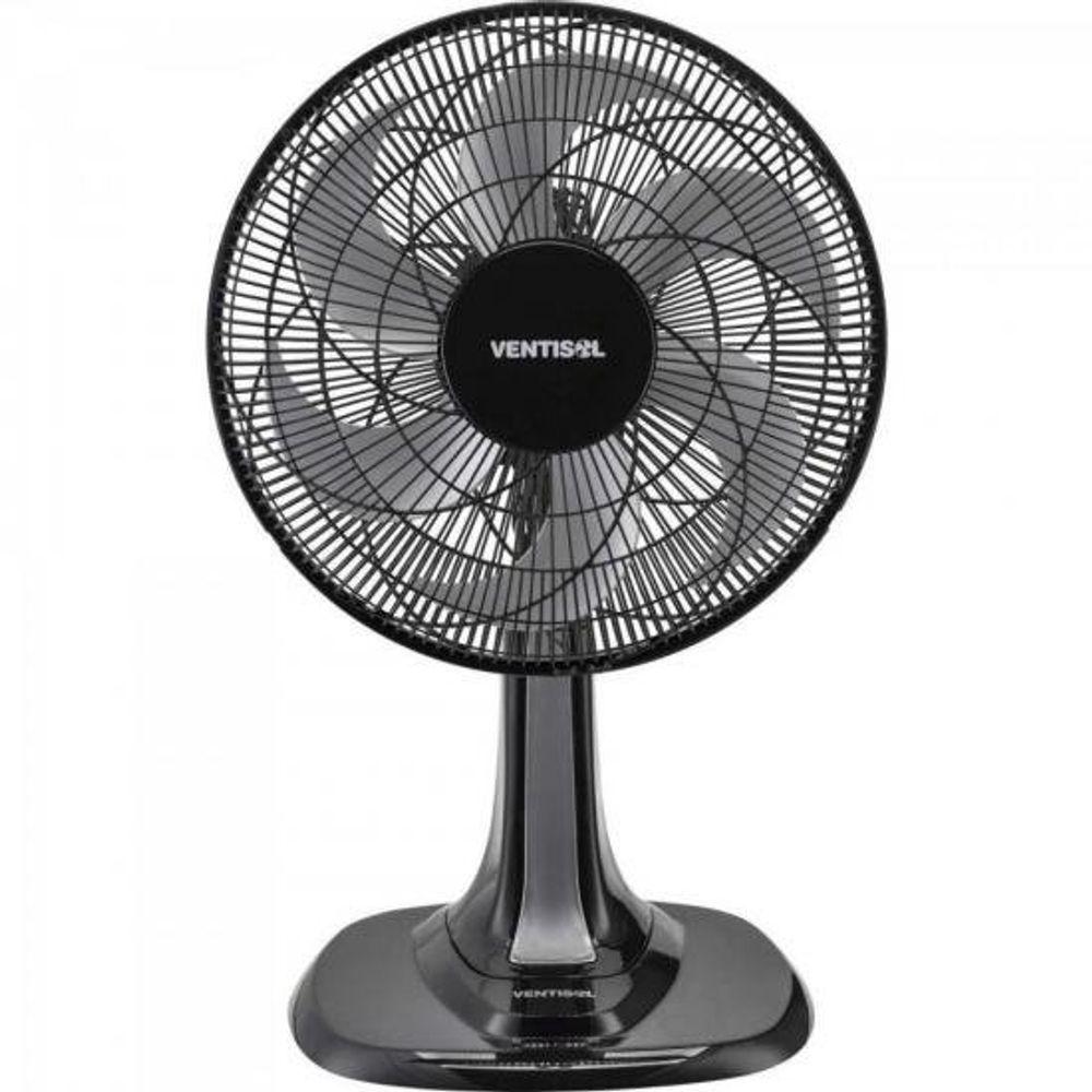 Ventilador De Mesa Ventisol Turbo 6 30cm Preto/cinza 220v