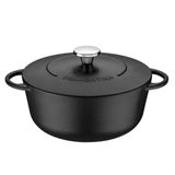 Caçarola Tramontina Em Ferro Esmaltado Com Revestimento Interno Em Antiaderente Starflon 28 Cm 6 L