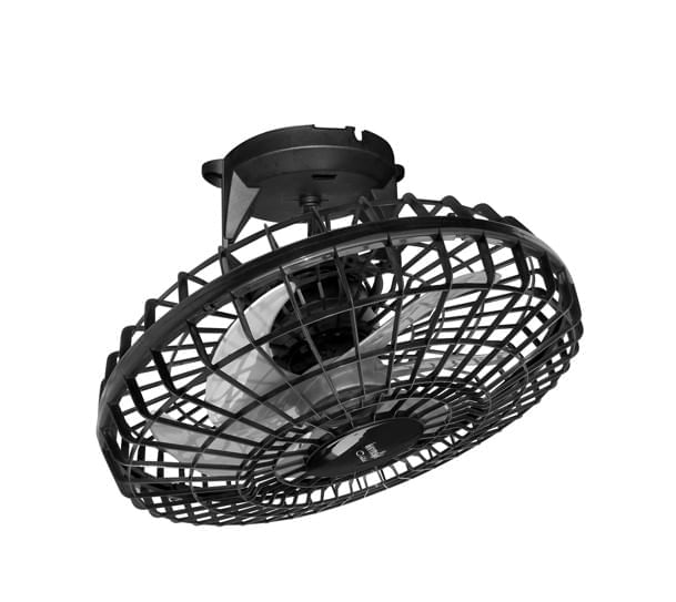 Ventilador De Teto Orbital Wind Turbo 50cm Loren Sid 360° Preto Bivolt