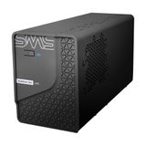 No-break 600va Sms Lite - Semi Senoidal - 4 Tomadas - Preto
