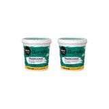 Relaxante Salon Line Guanidina Regular Verde 218g-kit C/2un