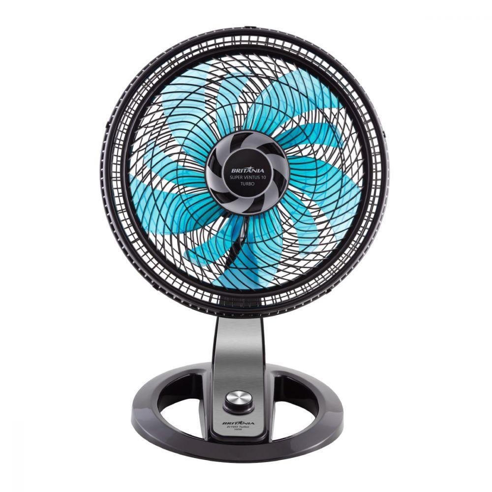 Ventilador Britânia Super Ventus 10 Turbo 10 Pás 220v