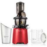 Centrifuga De Frutas Com Boca Larga, Sistema De Alçapão Patenteado E Inclui 2 Acessórios Premium, 110v 240w, Sana, Vermelha