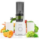 Centrifuga De Frutas Com Broca Espiral De Aço Inoxidável, Filtro Sem Malha E Função Reversa, 110v 120w, Secura, Branca