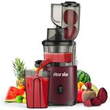 Centrifuga De Frutas Com Motor Silencioso, Proteção Contra Superaquecimento E Design Compacto, 110v 200w, Aorda, Vermelho